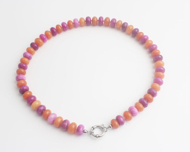 Clarisa - Necklace - Natural Stone - Stainless Steel
