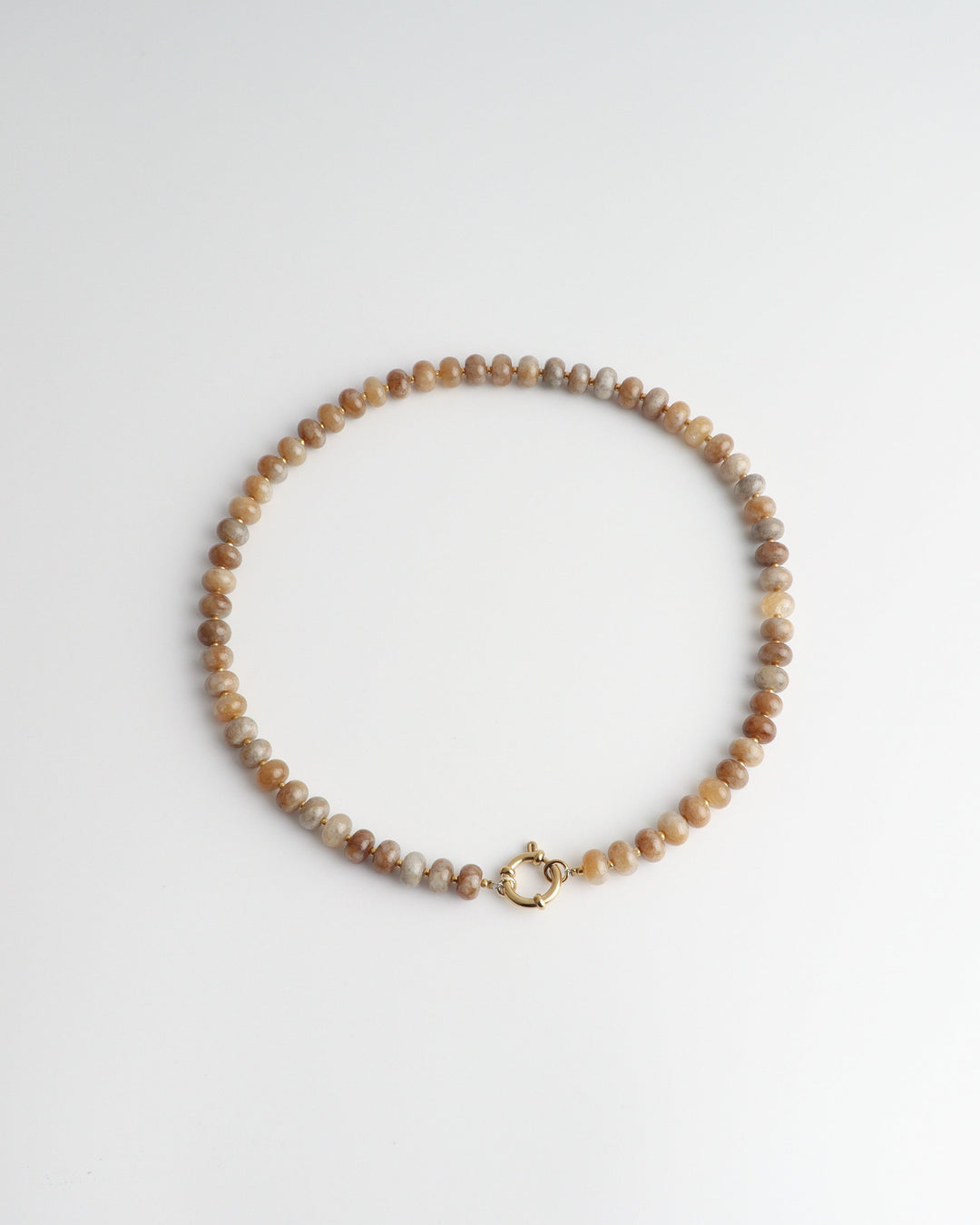 Darine - Necklace - Natural Stone - Stainless Steel
