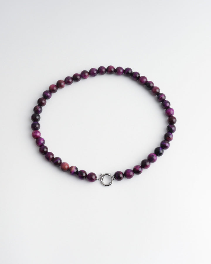 Samira - Necklace - Natural Stone -Stainless Steel