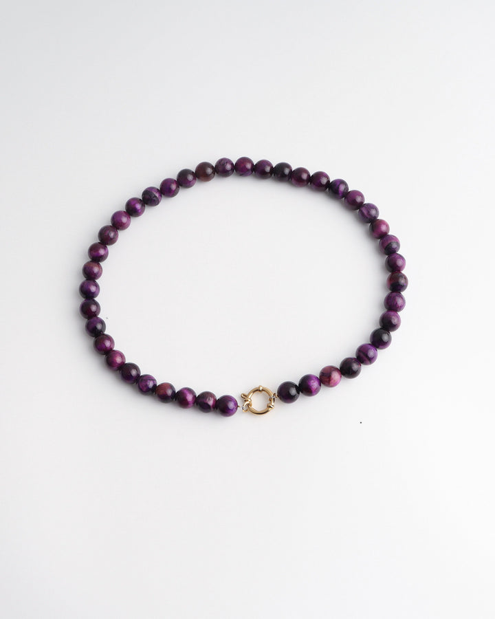Samira - Necklace - Natural Stone -Stainless Steel