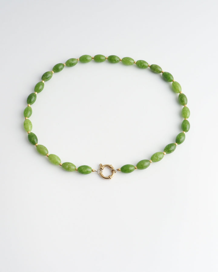 Jossy - Necklace - Natural Stone - Stainless Steel