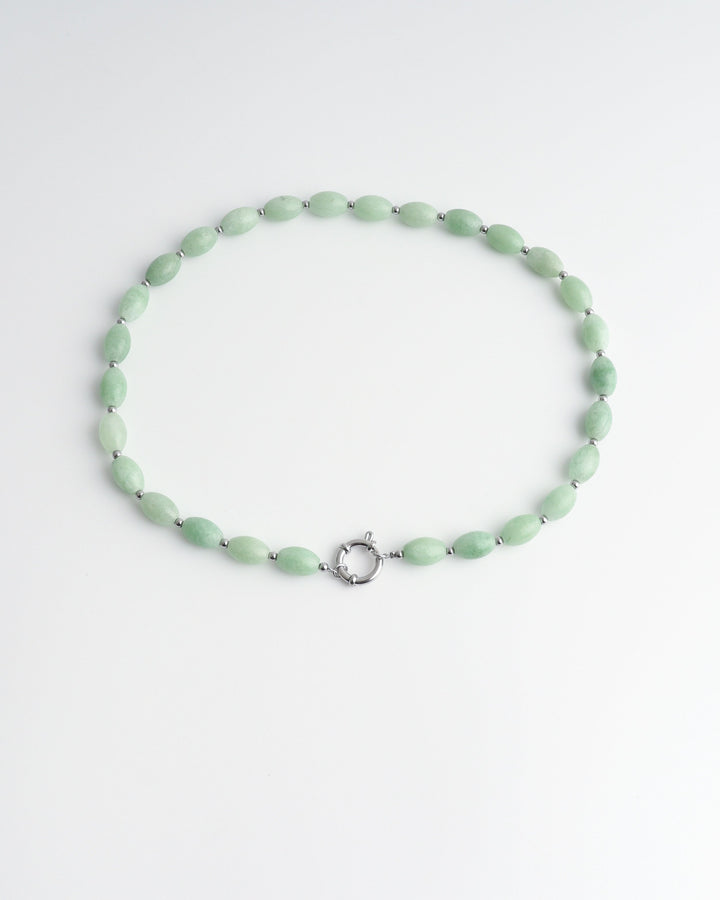 Jossy - Necklace - Natural Stone - Stainless Steel