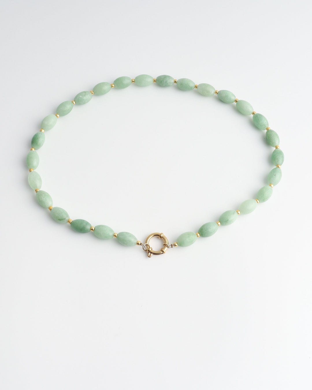 Jossy - Necklace - Natural Stone - Stainless Steel