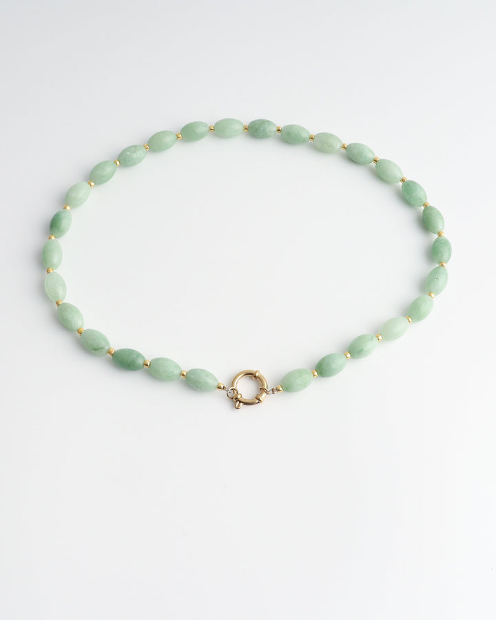 Jossy - Necklace - Natural Stone - Stainless Steel