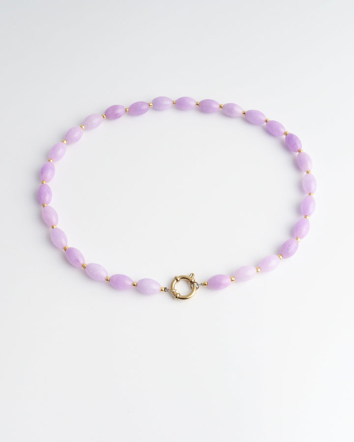 Jossy - Necklace - Natural Stone - Stainless Steel