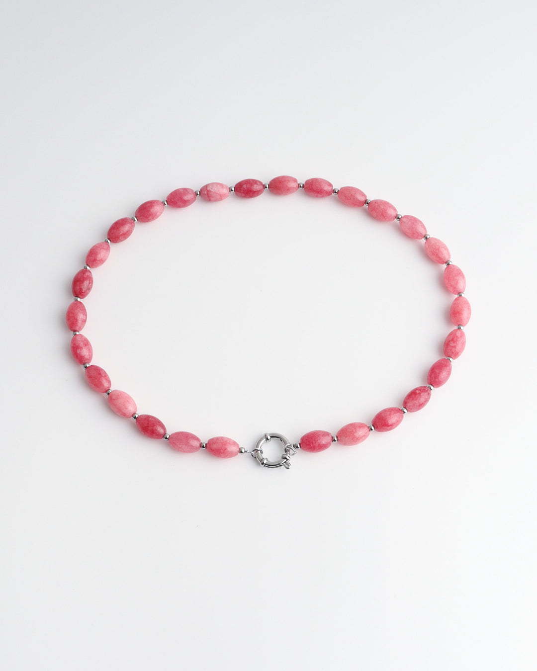 Jossy - Necklace - Natural Stone - Stainless Steel