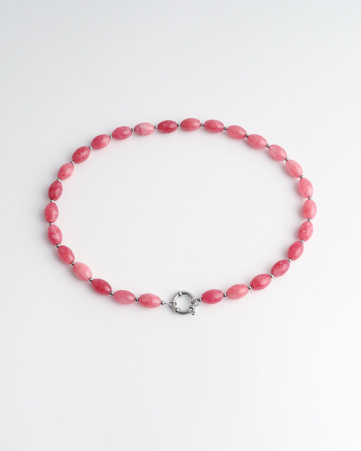 Jossy - Necklace - Natural Stone - Stainless Steel