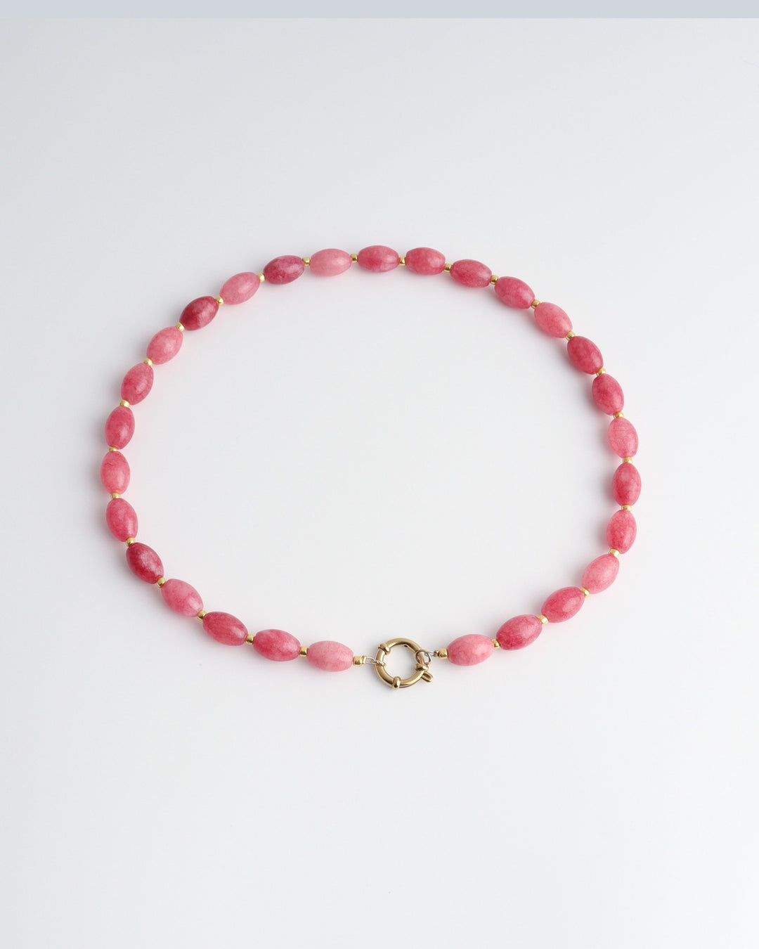 Jossy - Necklace - Natural Stone - Stainless Steel