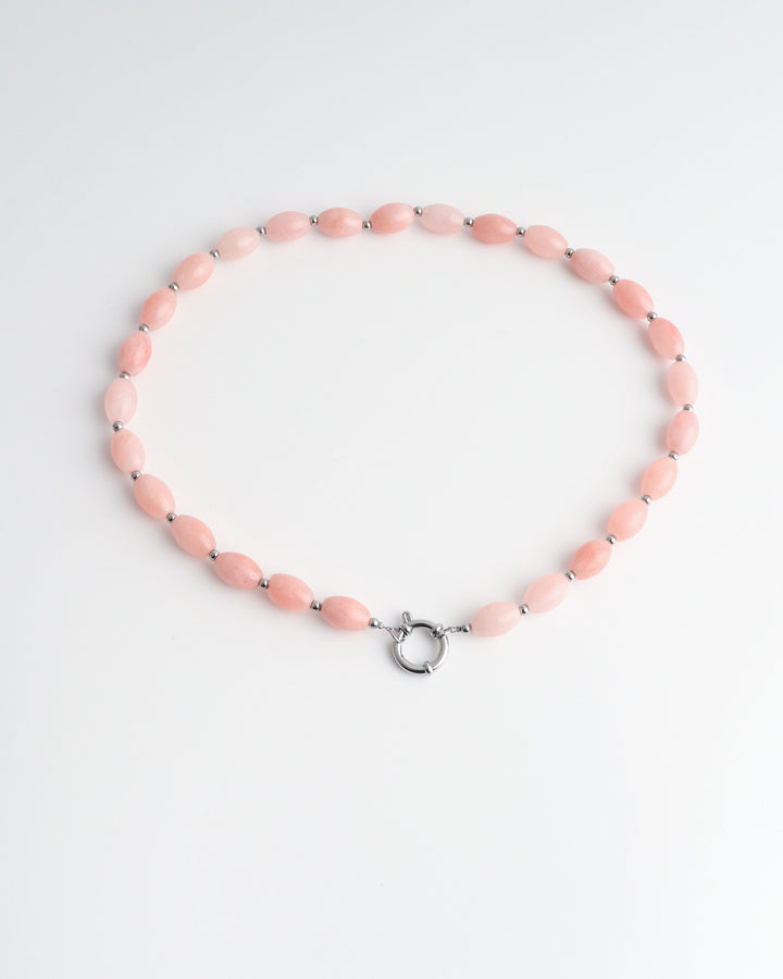 Jossy - Necklace - Natural Stone - Stainless Steel