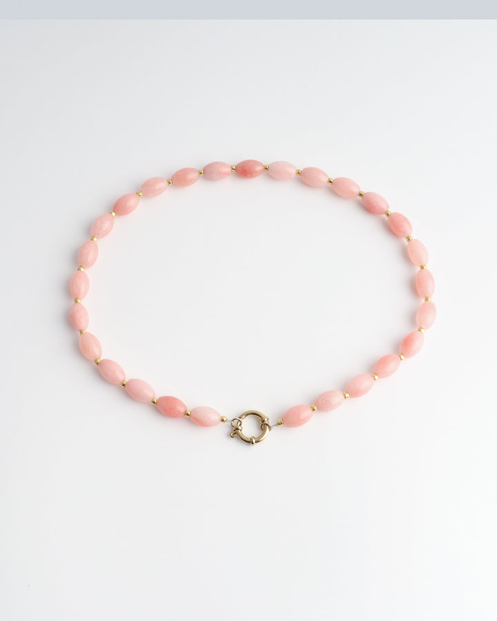 Jossy - Necklace - Natural Stone - Stainless Steel