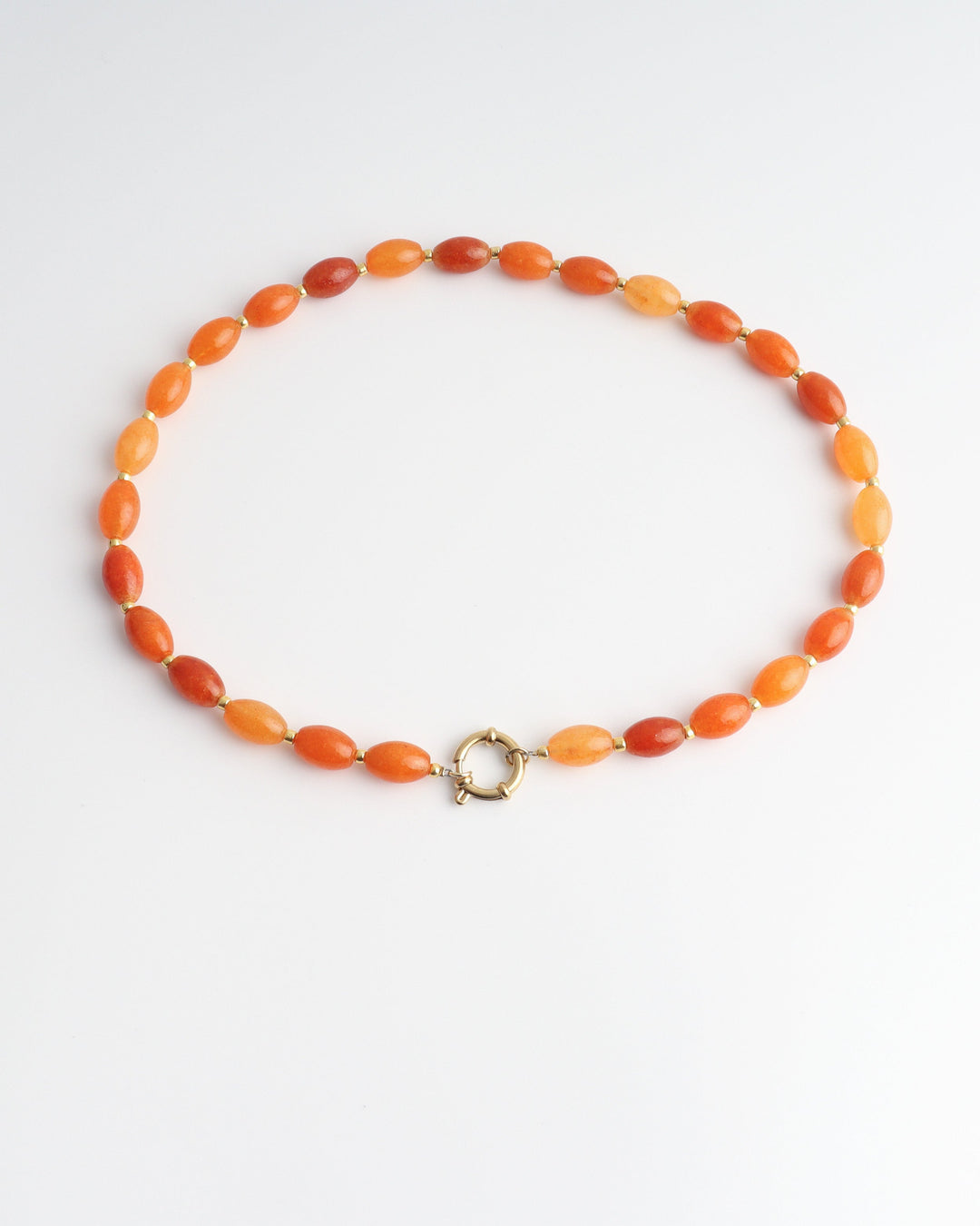 Jossy - Necklace - Natural Stone - Stainless Steel