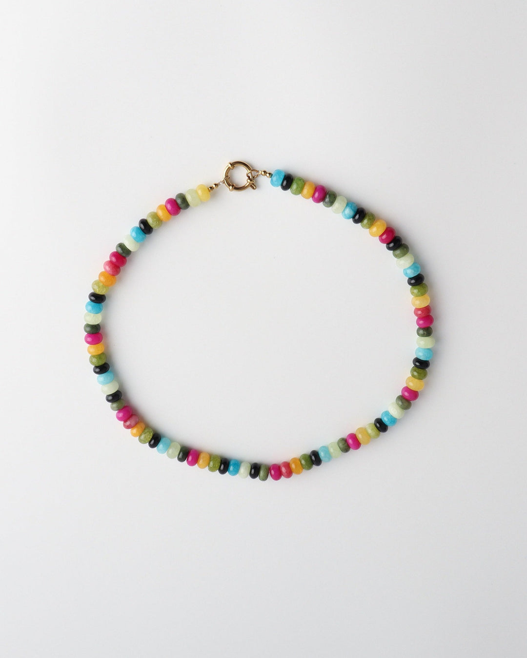 Solara - Necklace - Natural Stone - Stainless Steel