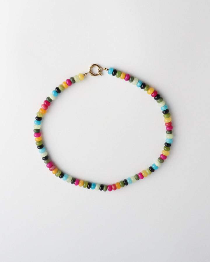 Solara - Necklace - Natural Stone - Stainless Steel
