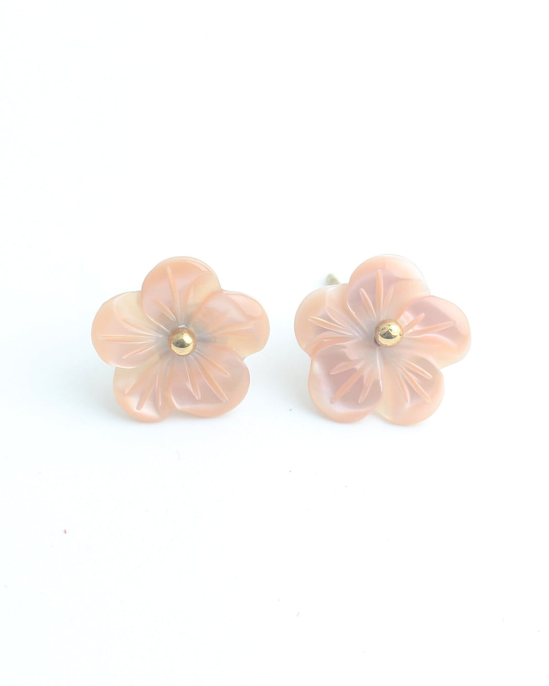 Shell Flower - Studs - Oorbellen - Stainless Steel
