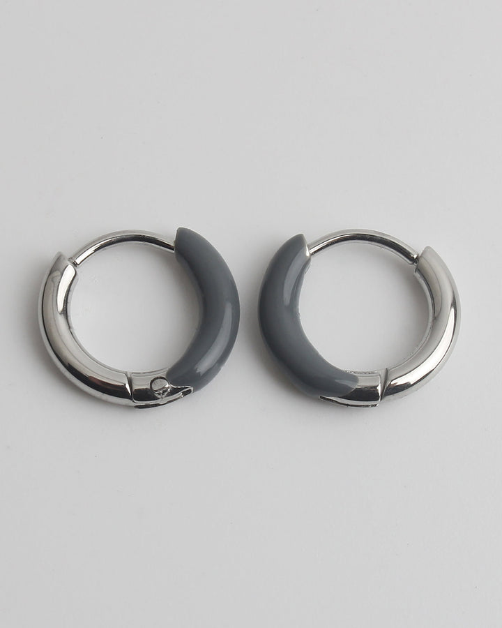 Tiny Happy Times - Oorbellen - Stainless Steel 1cm