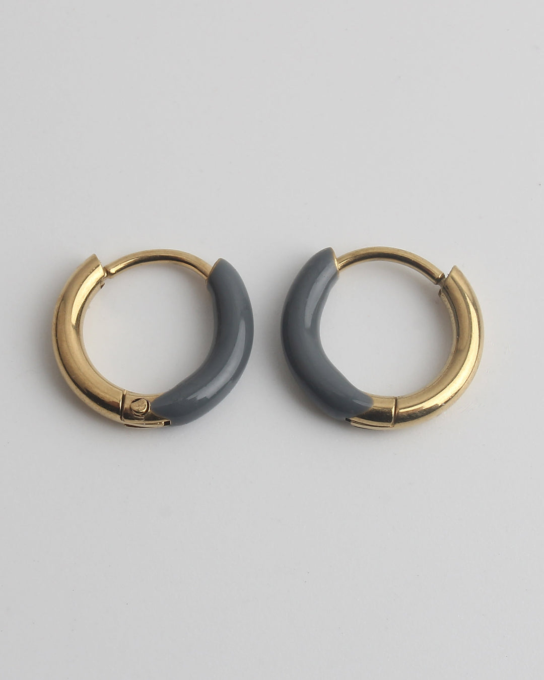 Tiny Happy Times - Oorbellen - Stainless Steel 1cm