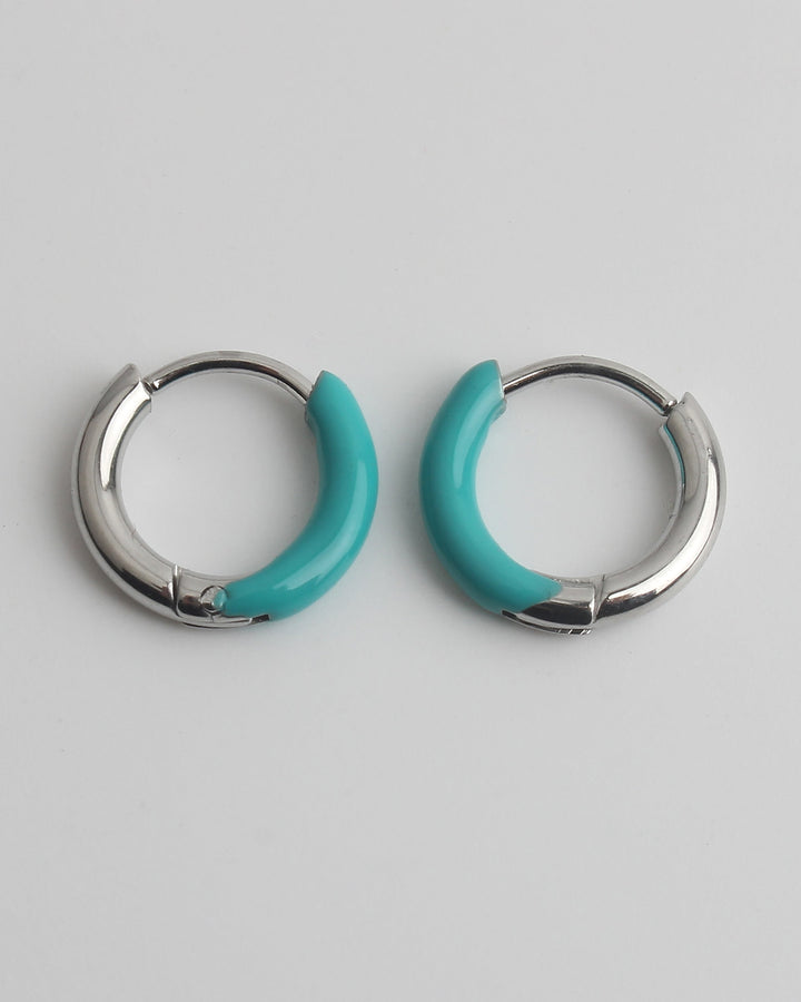 Tiny Happy Times - Oorbellen - Stainless Steel 1cm