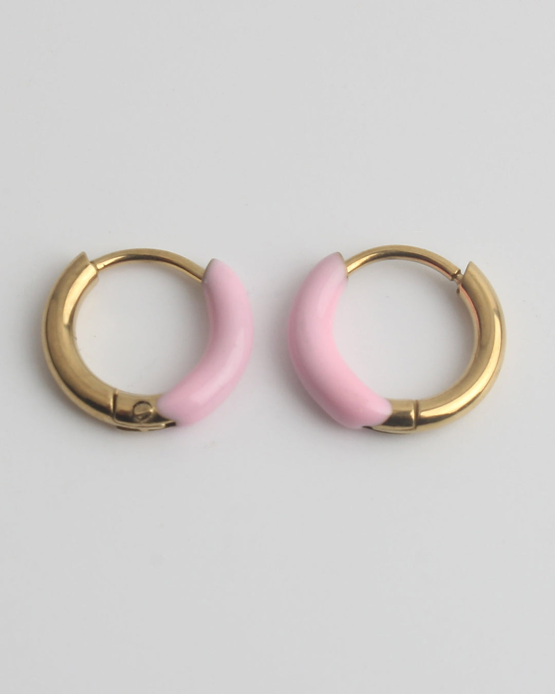 Tiny Happy Times - Oorbellen - Stainless Steel 1cm