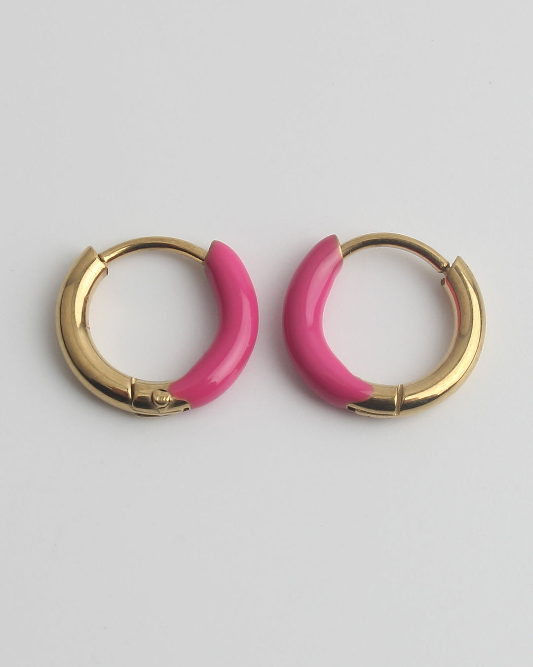Tiny Happy Times - Oorbellen - Stainless Steel 1cm