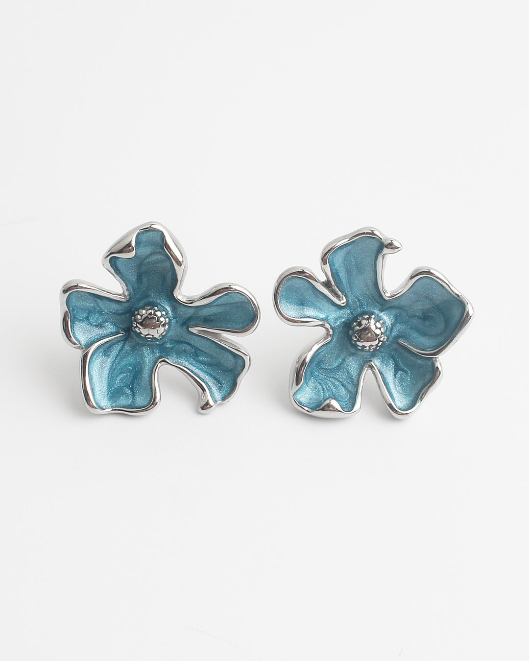 Love Flower - Studs - Oorbellen - Stainless Steel