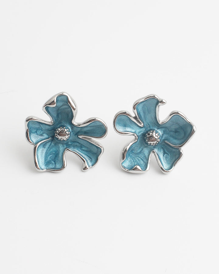 Love Flower - Studs - Oorbellen - Stainless Steel