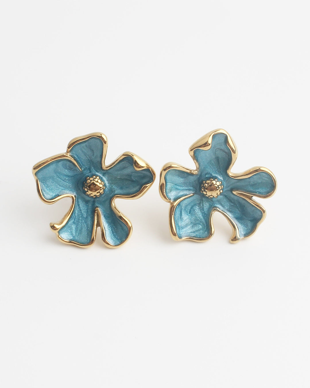Love Flower - Studs - Oorbellen - Stainless Steel
