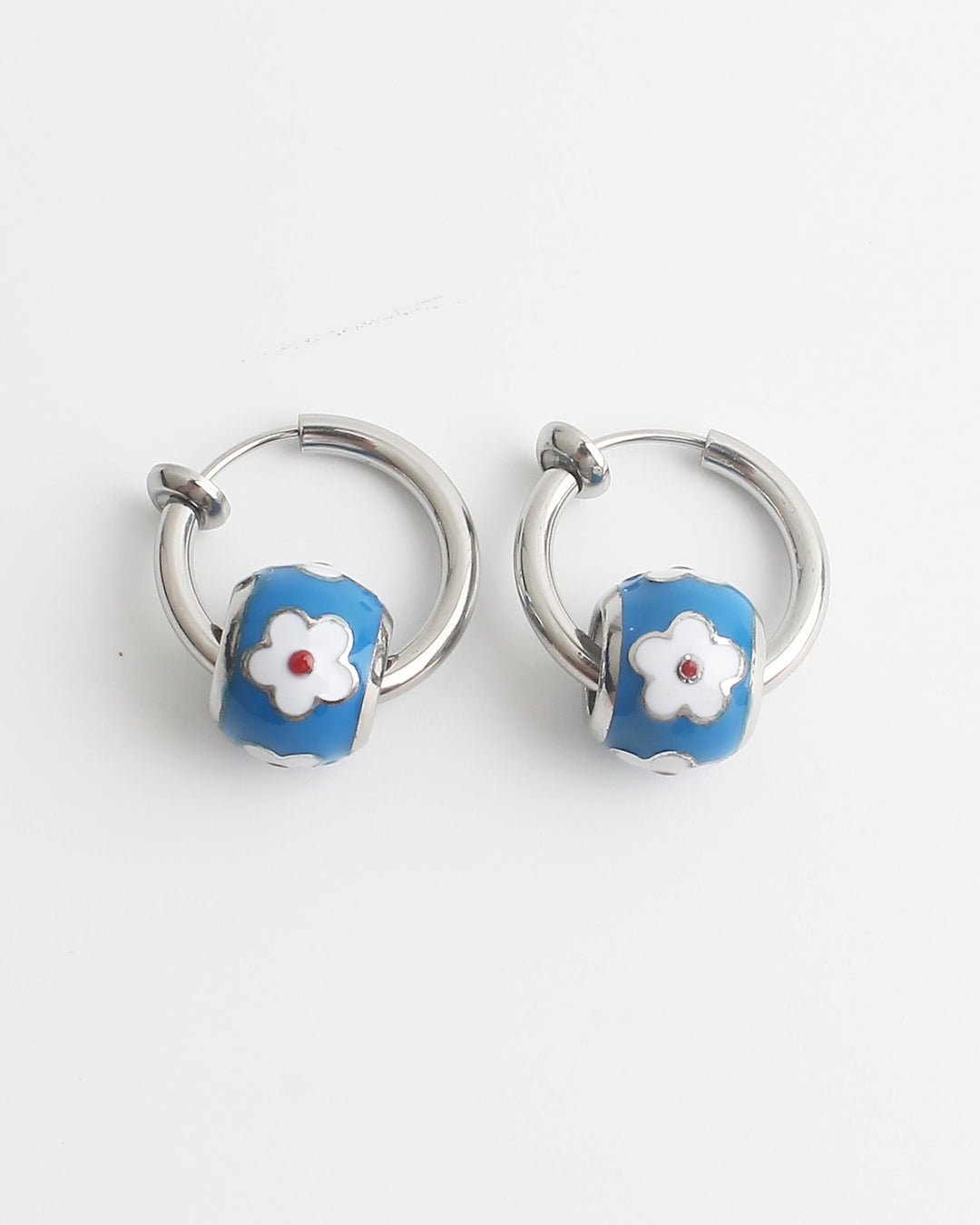 Little Flower - Oorbellen - Clip On - Stainless Steel