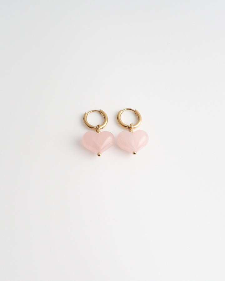 Maylin - Oorbellen - Natuursteen - Stainless Steel