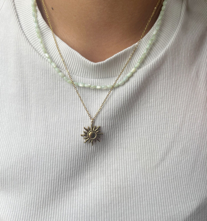 Real Shell - Necklace - Stainless Steel