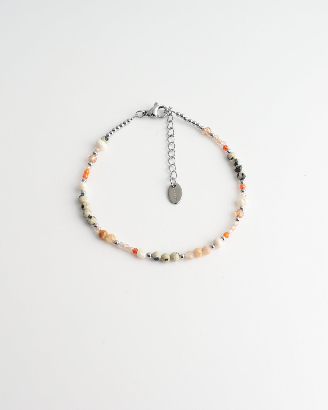 Diona - Armband - Natuursteen - Stainless Steel