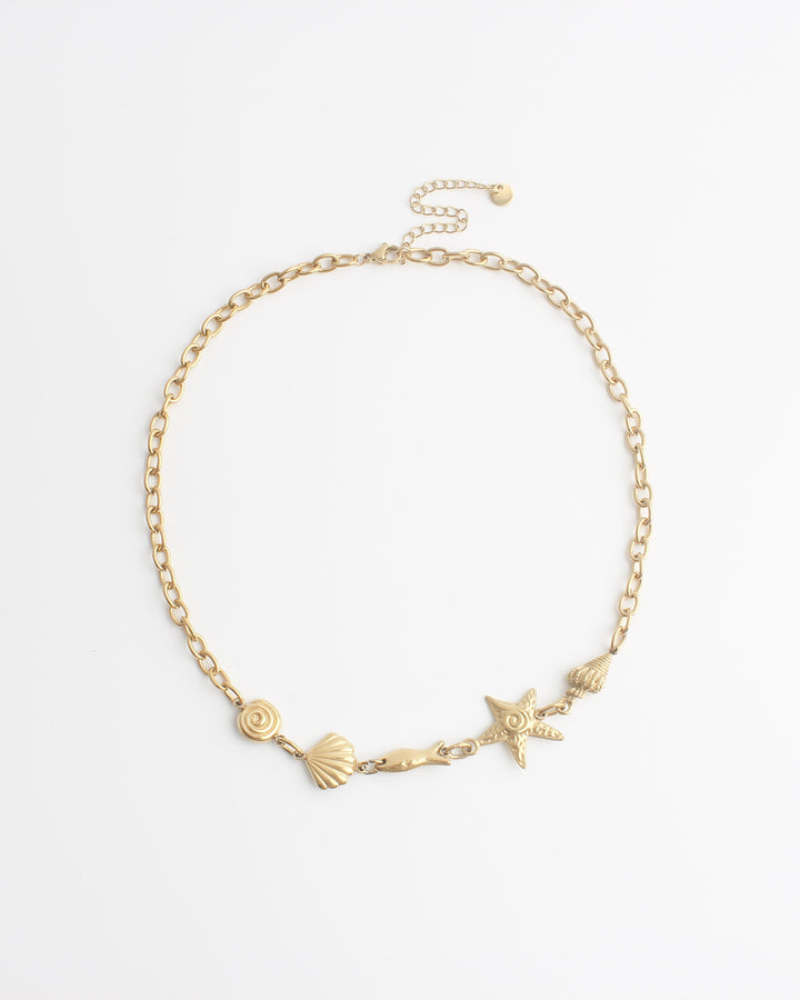 Sea - Necklace - Stainless Steel
