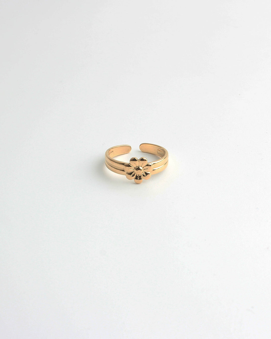 Blossom Flower - Ring - Stainless Steel - Verstelbaar