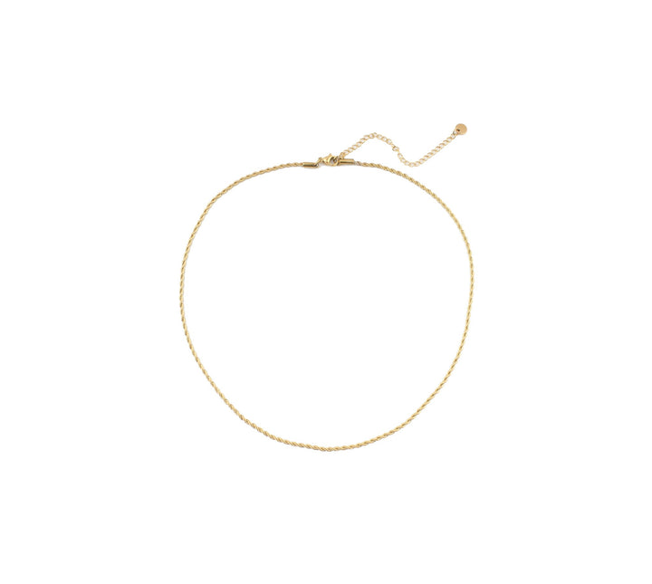 Twisted - Necklace - Stainless Steel