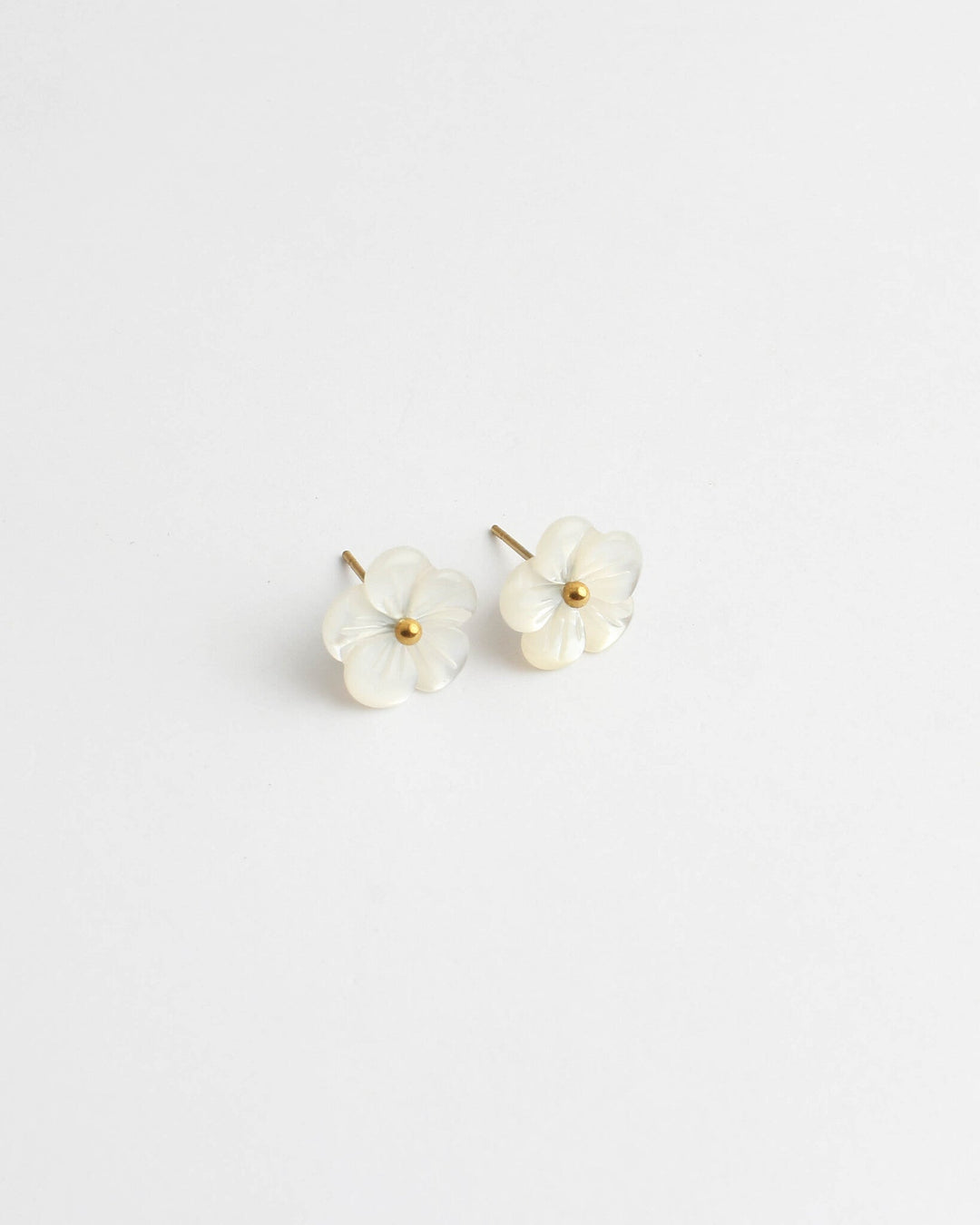 Shell Flower - Studs - Oorbellen - Stainless Steel