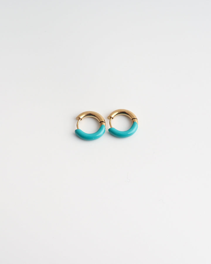 Happy Times - Oorbellen - Stainless Steel 1.4 cm