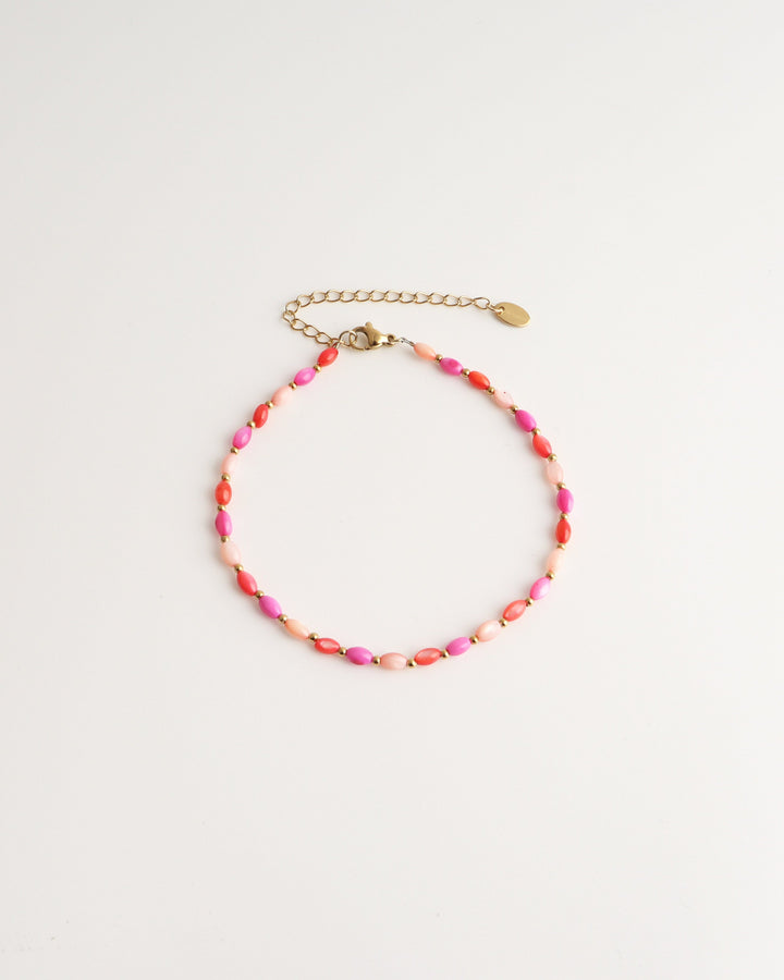 Jenni - Enkelband - Stainless Steel