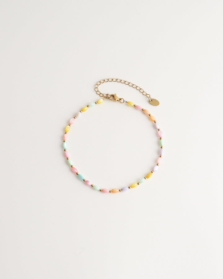 Jenni - Enkelband - Stainless Steel