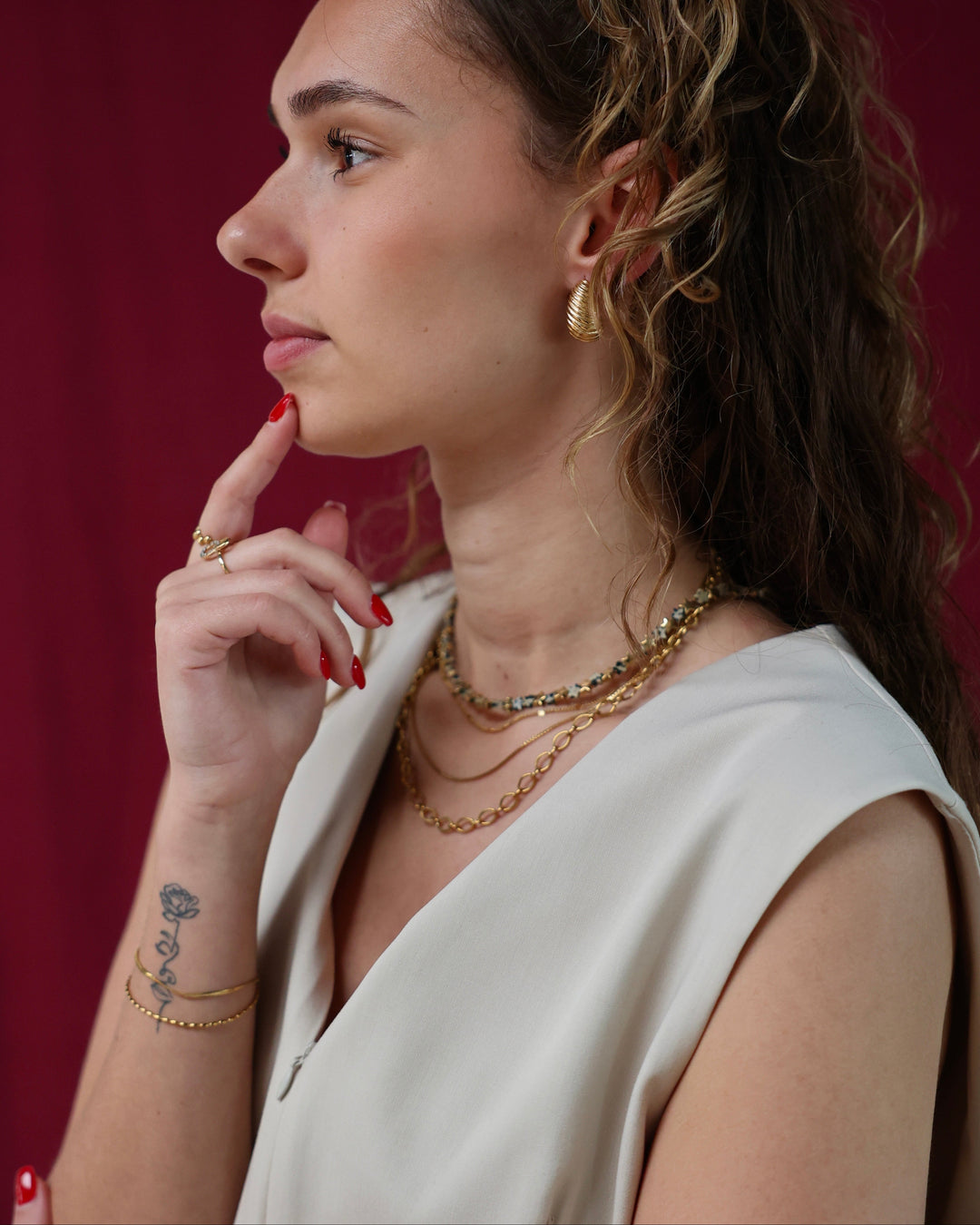 Zuzana - Necklace - Stainless Steel