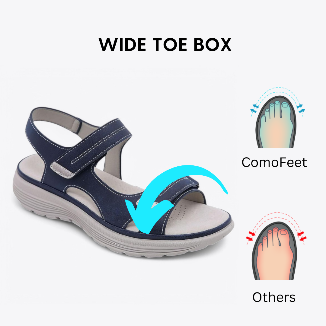 Simona | Orthopedic Adjustable Support Sandals