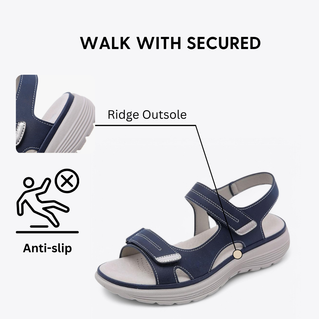 Simona | Orthopedic Adjustable Support Sandals