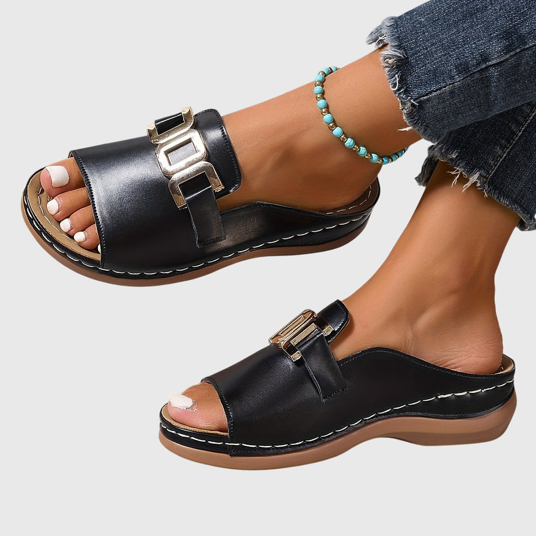 Kathryn | Orthopedic Buckle Comfort Sandals