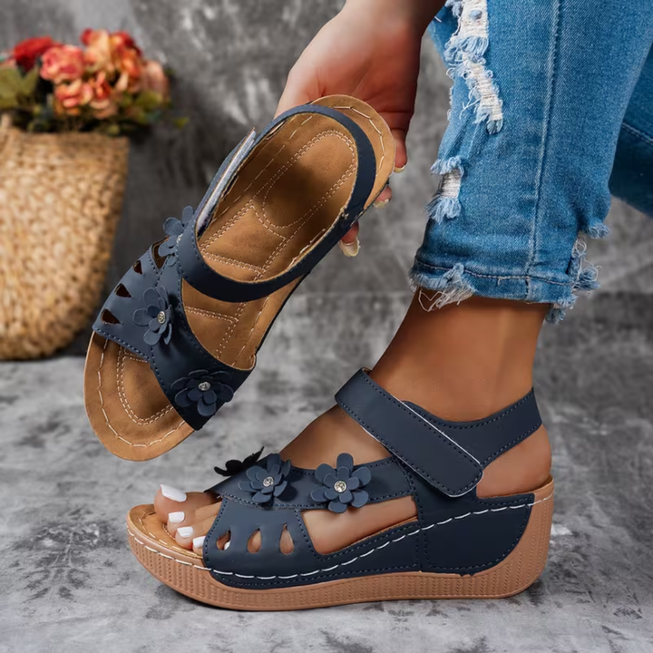 Evelyne™ | Orthopedic Comfort Flower Sandals