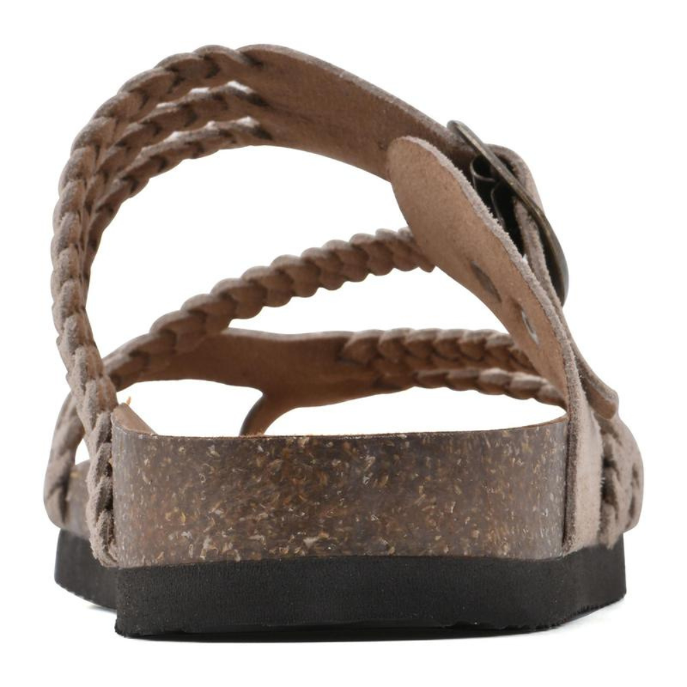 Hayleigh | Braided Cork Sandal