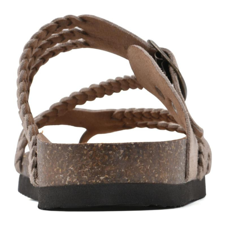 Hayleigh | Braided Cork Sandal