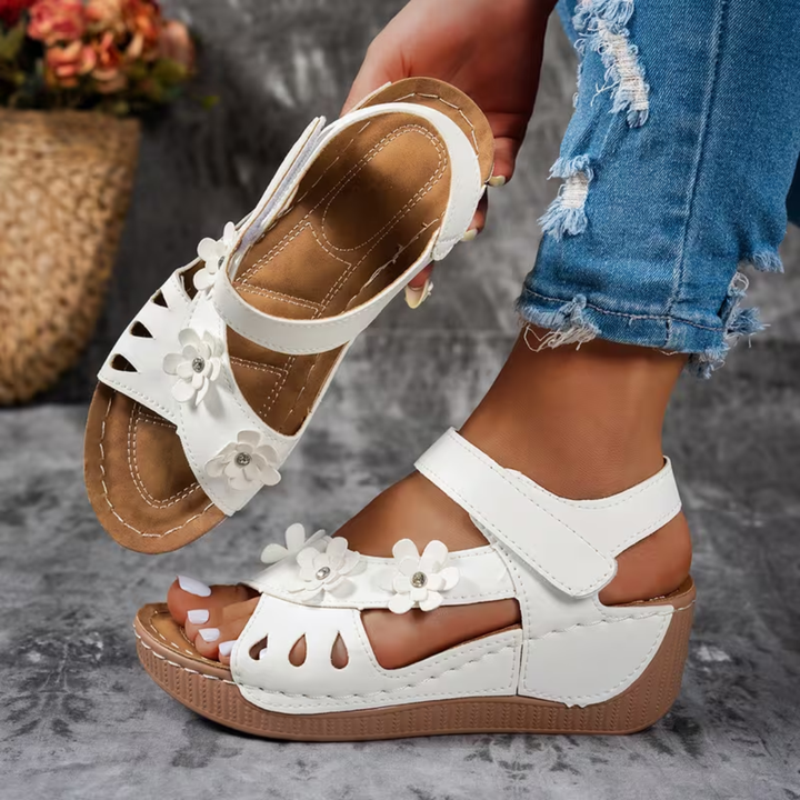 Evelyne™ | Orthopedic Comfort Flower Sandals