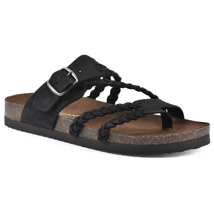 Hayleigh | Braided Cork Sandal