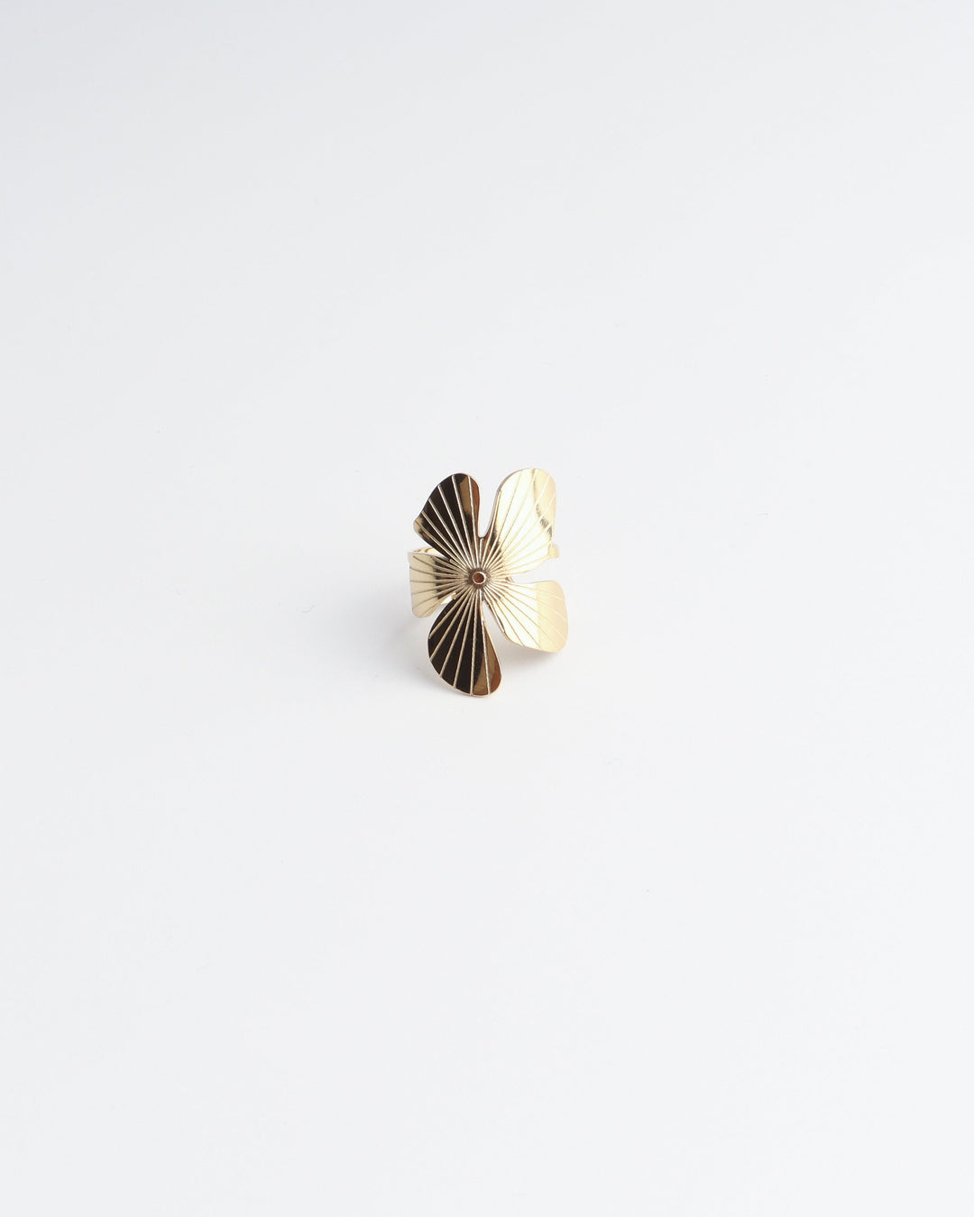 Wild Flower - Ring - Stainless Steel - Verstelbaar