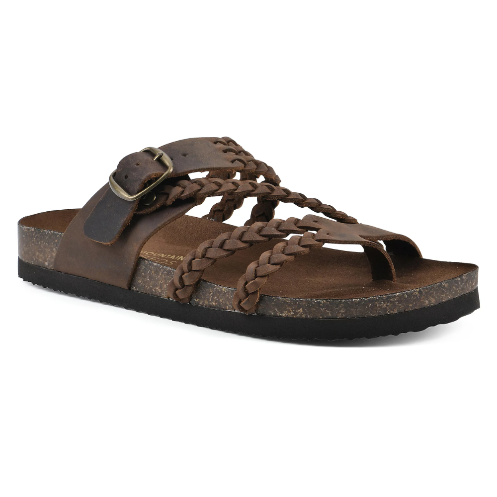 Hayleigh | Braided Cork Sandal