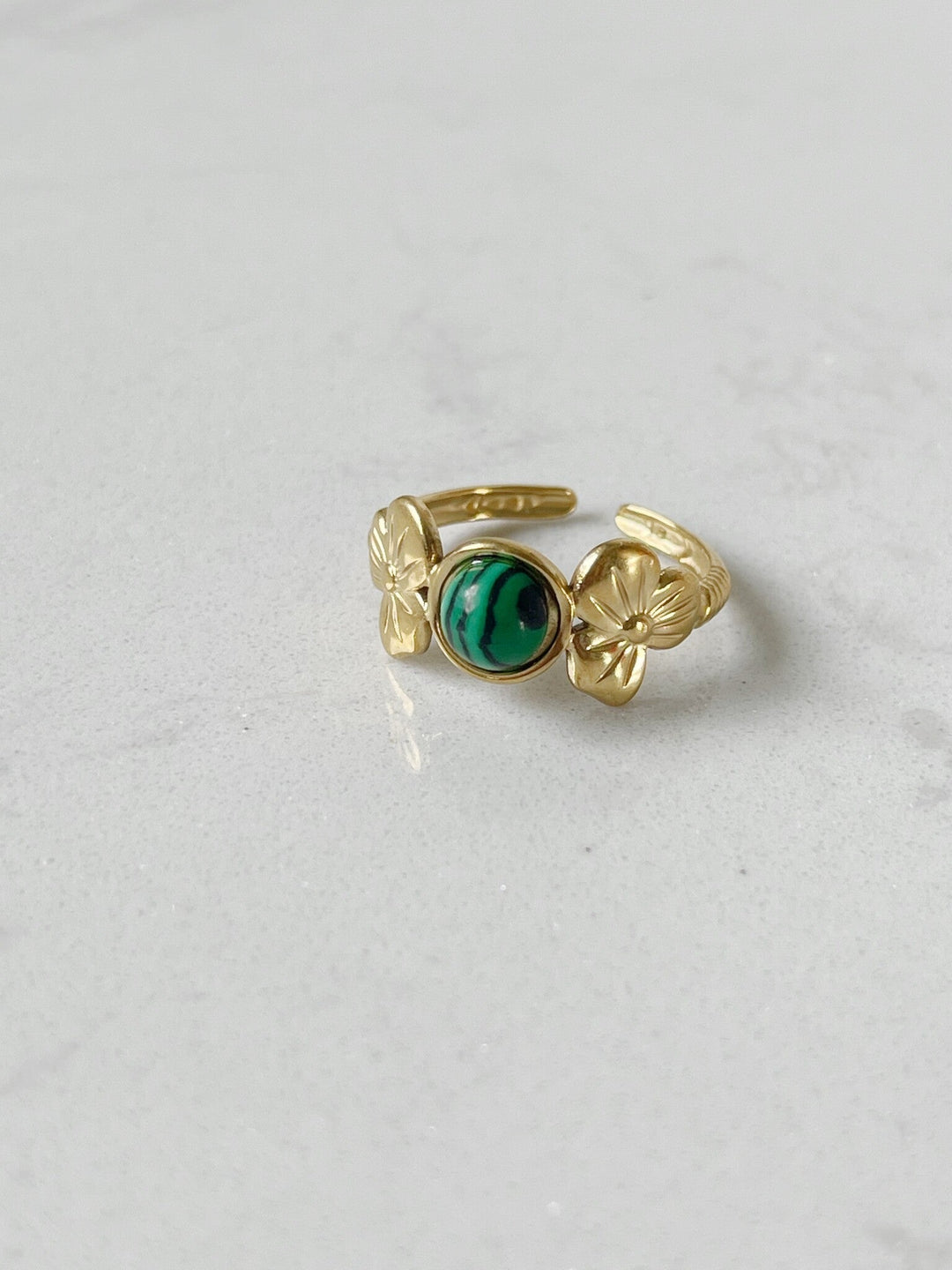 Flower Petal - Ring - Stainless Steel - Verstelbaar