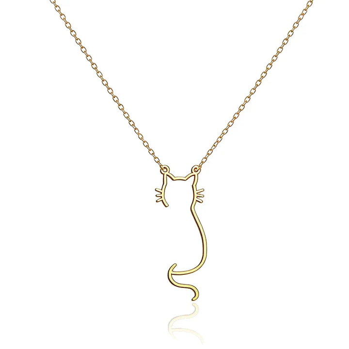 Hello Kitty Cat Pendant Necklace – Cute Pet Jewelry